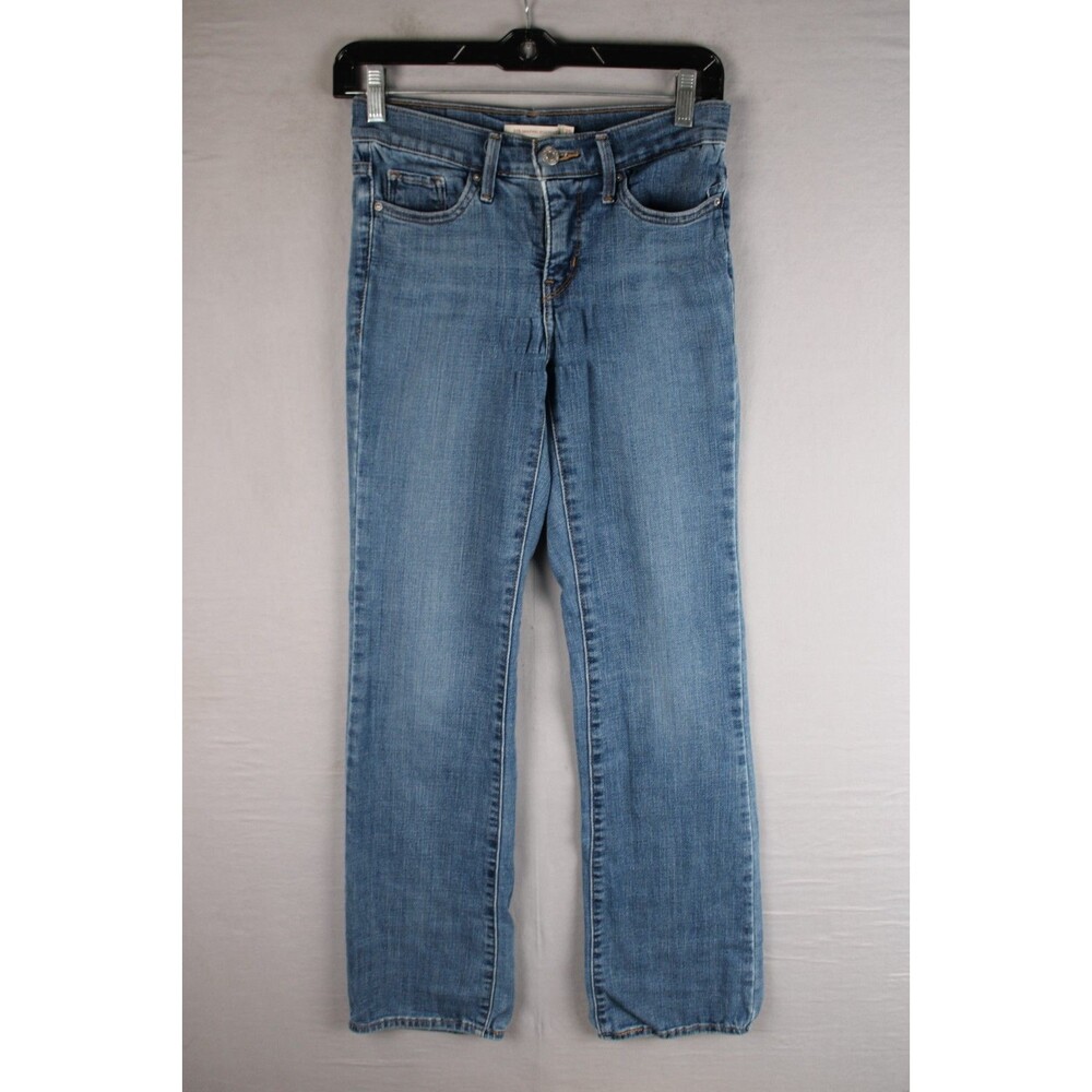 Levis 315 Shaping Bootcut Jeans Women’s 25x32 Medium Wash Blue Stretch Denim